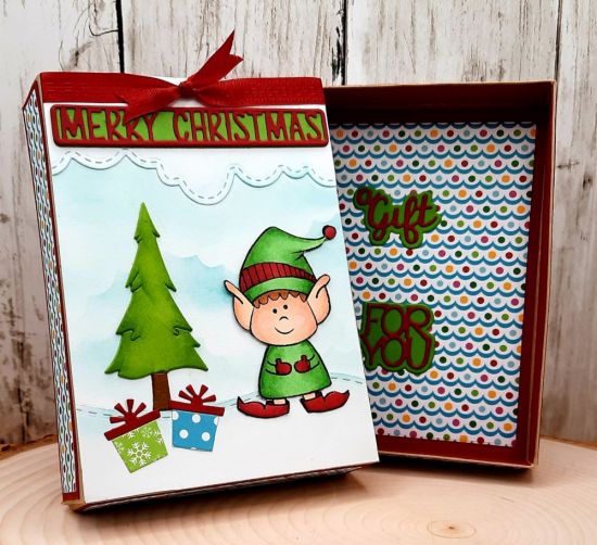 A1 Box Card set
Keywords: Elves A1 box card truck 2 stamp jingle & jangle
