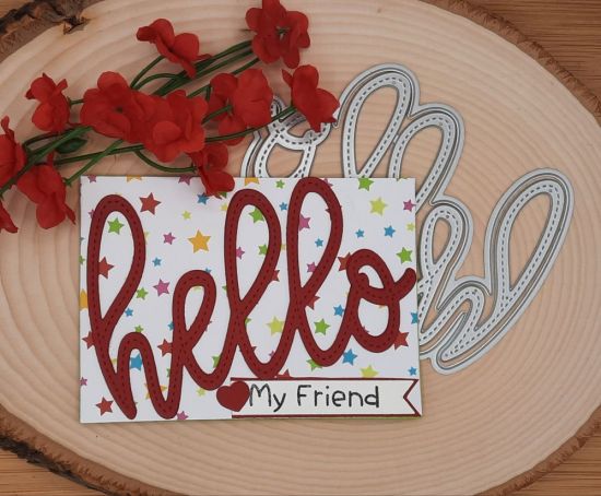 Big Word Hello
Keywords: Big word Hello A1 card affirmation strips
