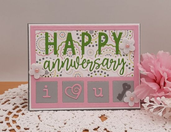 Cheerful Happy Anniversary die
Keywords: GridDies Happy anniversary grid background