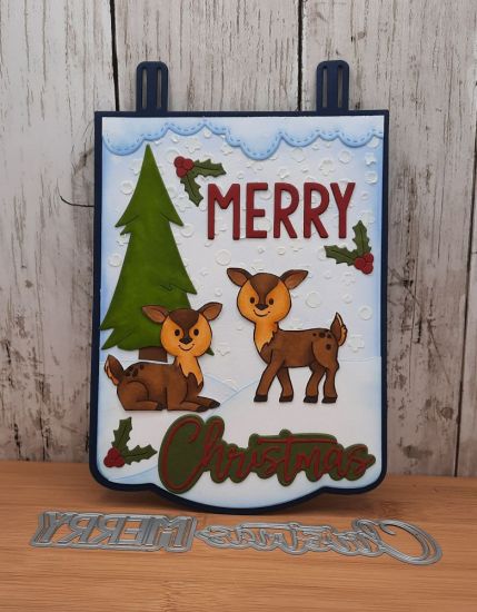 Merry Christmas
Keywords: Merry Christmas clouds deer Holly tree