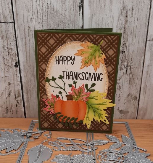 Fall leaves class
Keywords: OvalDies Fall leaves plaid background oval pumpkin happy thanksgiving