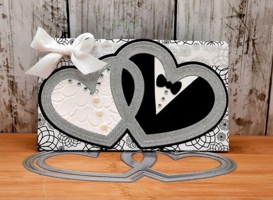 Double Heart Mini Slimline
Keywords: Hearts love wedding