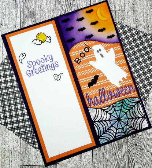 Halloween Tri Slimline
Keywords: Ghost bars Halloween spooky boo cobwebs
