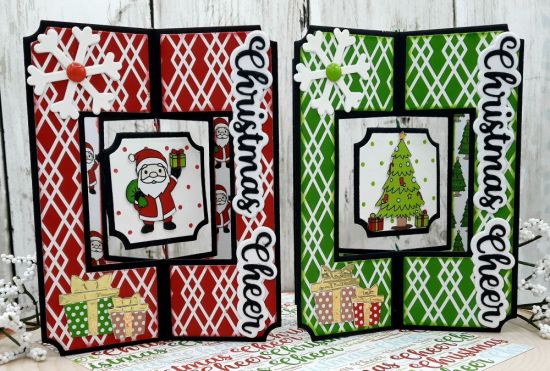 September 2023 Card Kit
Keywords: Crisscrosscard santa tree snowflake gifts