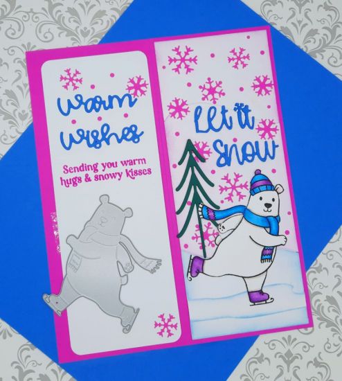 Merry Christmas Tri Slimline
Keywords: Tri slimline merry Christmas polar bear skater