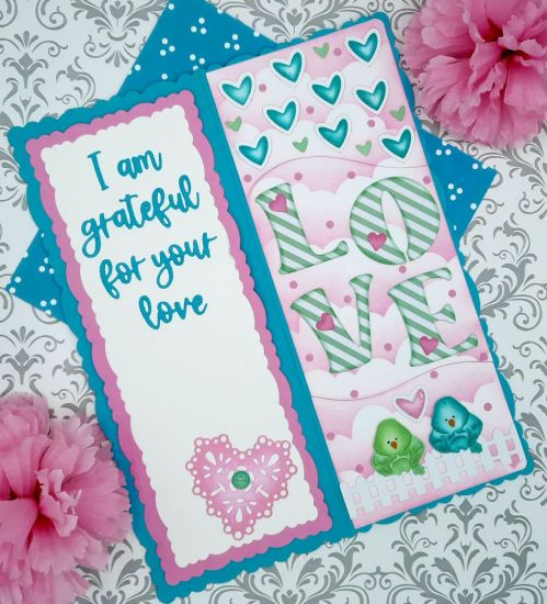 Slimline love tri background
Keywords: Tri slimline love hearts pudgie birds fence clouds