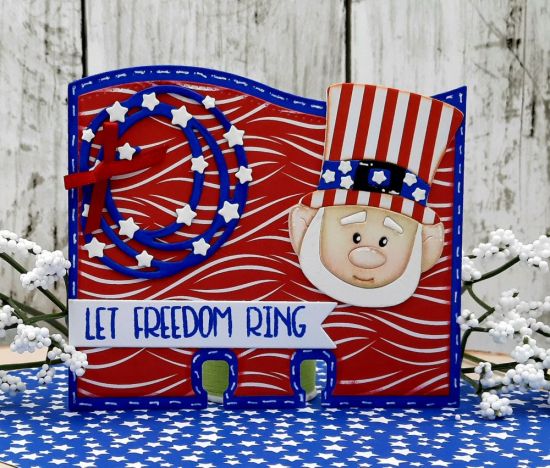 CreativeDex
Keywords: Patriotic flag wreath stars uncle Sam leprechaun