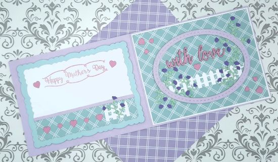 Floral Oval Frame die
Keywords: Oval fence flowers love hearts mother