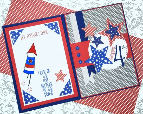  Nested Star dies
Keywords: Stars stripes patriotic 4th of July 