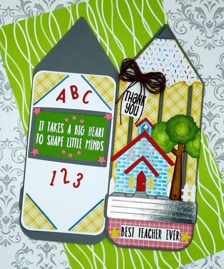 Pencil Folf It
Keywords: Pencil school house tree abc teacher thank you