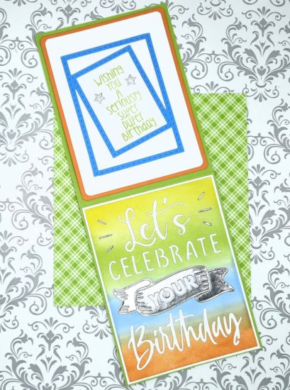Let's Celebrate Your Birthday
Keywords: Birthday tilted rectangles