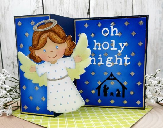 Angel Fold It
Keywords: Anhel nativity oh holy night