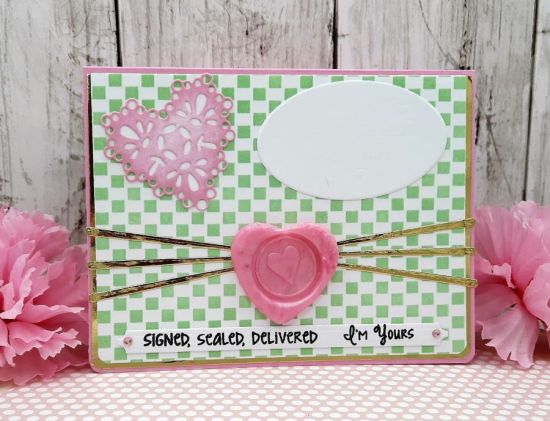 Faux Twine die
Keywords: Love twine heart WaxSeal