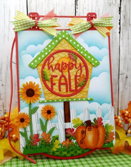 Happy Fall word circle
Keywords: BannerDies fall PicketfenceFoldit pumpkin clouds leaves fence