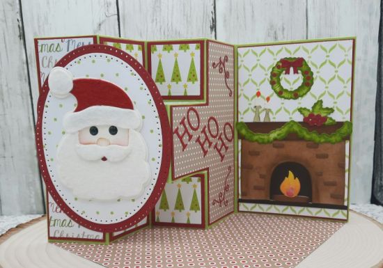 Cozy Fireplace die
Keywords: Christmas Santa fireplace ho ho ho shutter card TripleZCard OvalDies