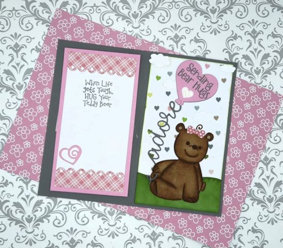 Heart Balloon String Words
Keywords: Baby bear adore balloon