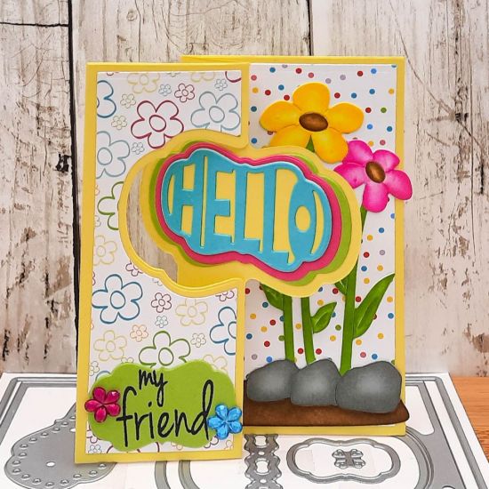 Lively Flip It
Keywords: Flip it flowers hello
