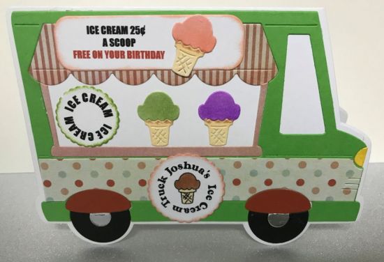 Joshua's 3rd Birthday Ice Cream Truck
