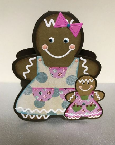 Gingerbread Girls - mom & daughter

