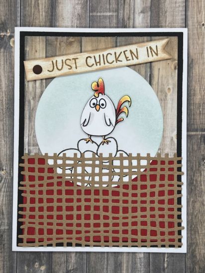 So Fowl!
Keywords: Farmanimals2stamp, Burlap Background Die