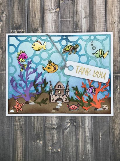 Tank You
Keywords: Fishtank2stamp, Circle Bubble Background 