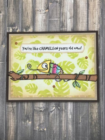 You�re like CHAMELEON years old!

