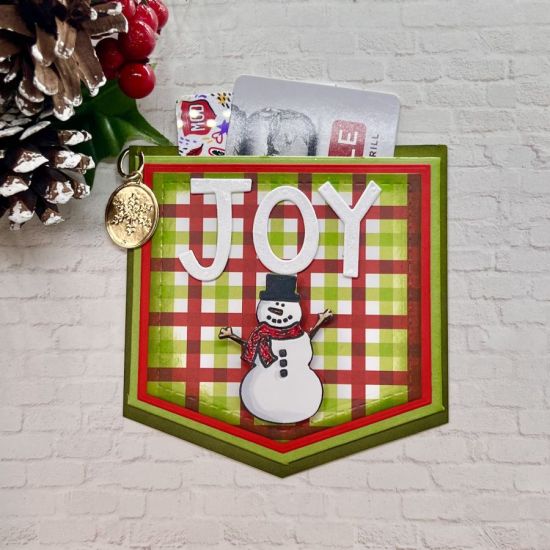 Pocket gift card holder 
