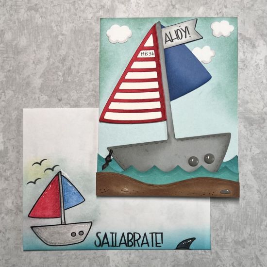 Keep Calm and Sail On
Thank you for the inspiration vanessab. 
