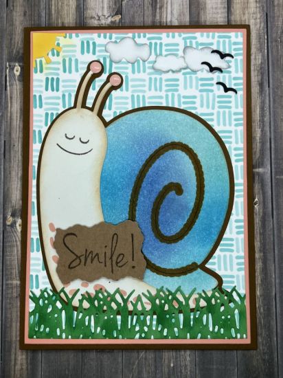 Left you in my tracks!
Keywords: Snail Fold-it, 5x7 Stripe Card Die Set