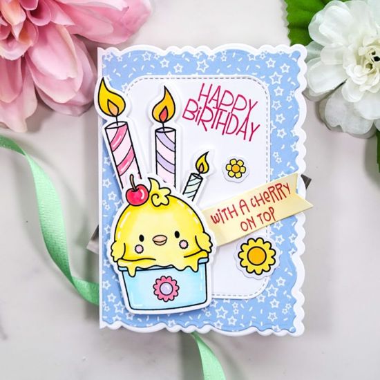 A1 Ice Cream Chick Card
