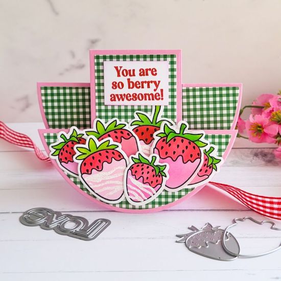 Strawberry Strawberries Rocker Card
Keywords: You Rock Strawberries