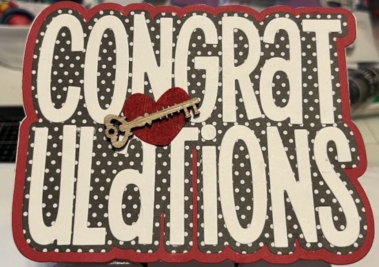 Congratulations Fold It 
Keywords: New Home 