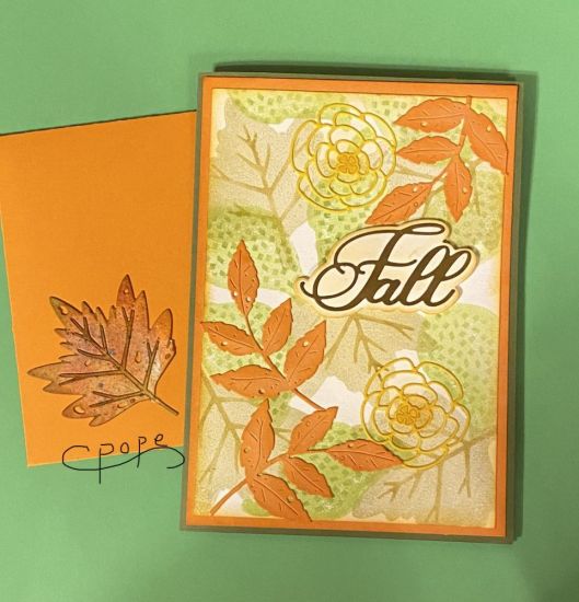 Card # 3 Fall Leaves
Keywords: Fall Leaves Class