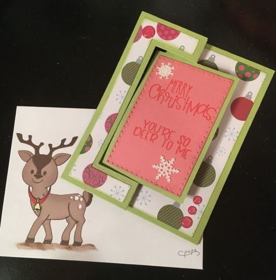 Reindeer Christmas
Keywords: Rectangle flip it.