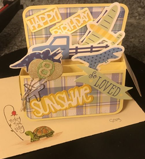 Happy birthday
Keywords: 5 by 7 box die