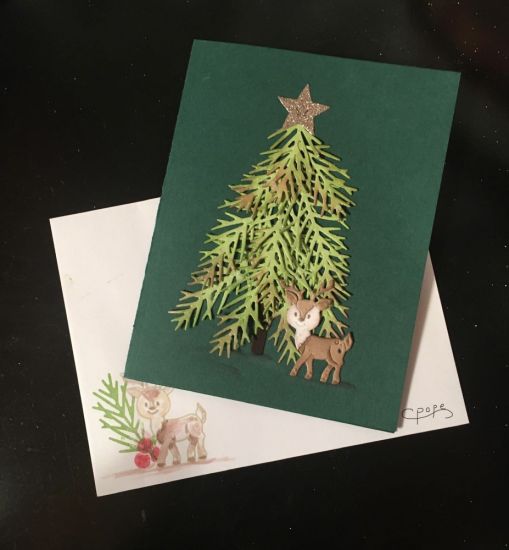 Christmas tree and Reindeer
Keywords: Christmas tree and reindeer