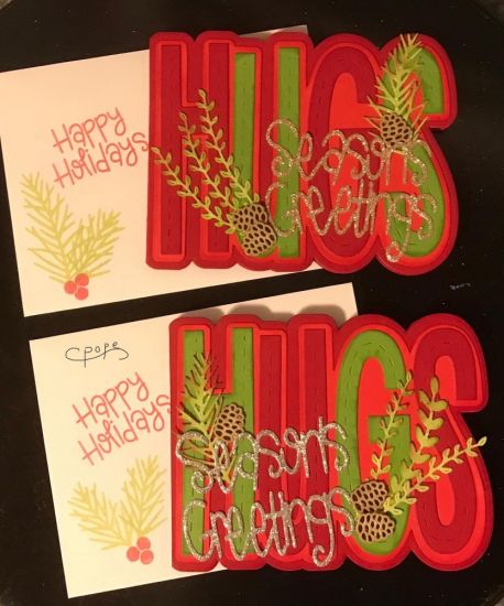 Seasons Greetings
Keywords: Hugs Fold it