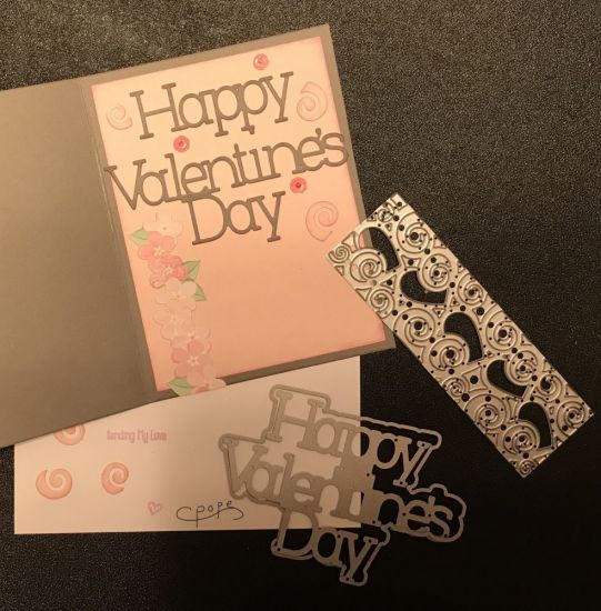 Inside border panel Hearts
Keywords: Double z card