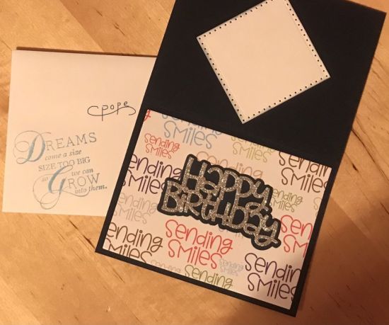 Inside Sending Smiles
Keywords: Party one