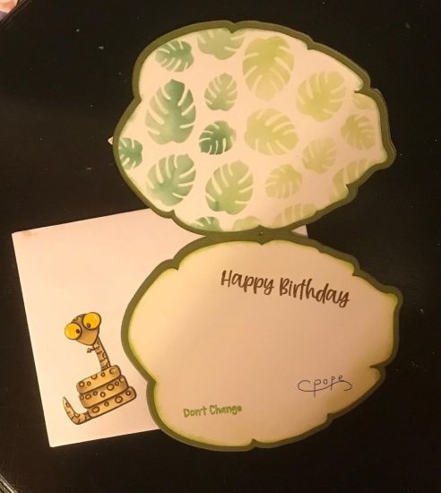 Inside card #3
Keywords: Crazy Critters Class
