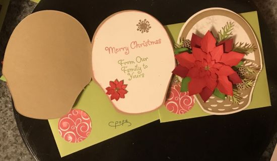 inside Merry Christmas
Keywords: Floral Swish card