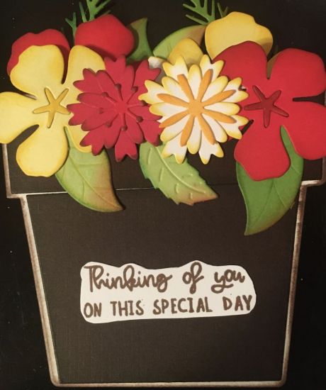 Flower pot Birthday
