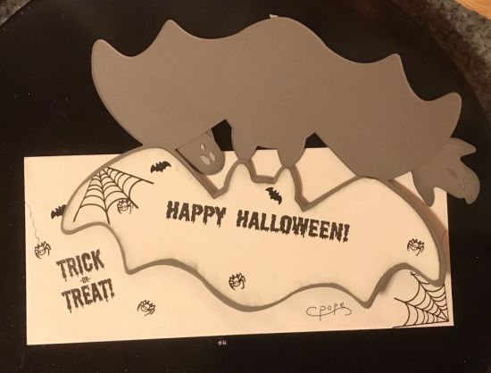 Inside Happy Halloween
Keywords: Bat slimline fold it