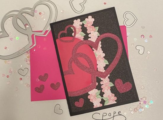Happy Valentines day
Keywords: Double Heart Fold it