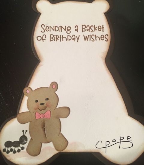 Inside of basket of birthday wishes 
