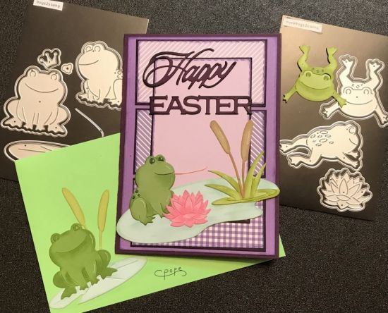 Happy Easter
Keywords: Frog Background die