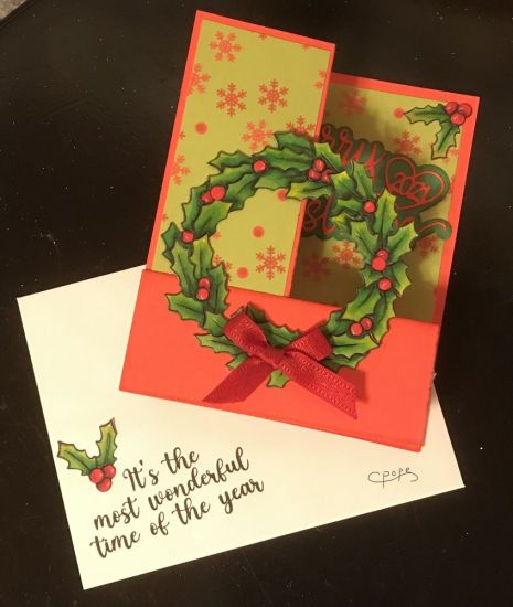  Merry /Christmas 2021
Keywords: HollyWreath2stamp