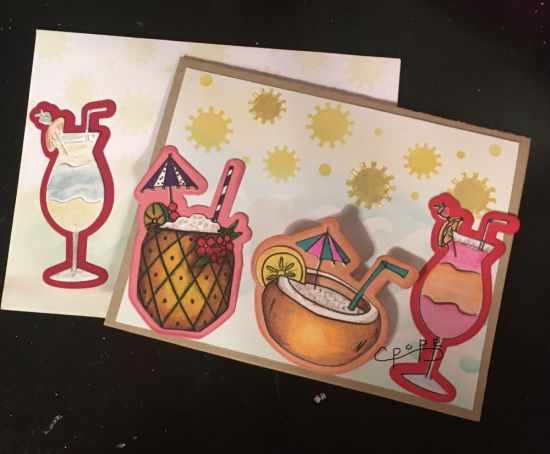 Drinks with friends card one
Keywords: Drinks with friends