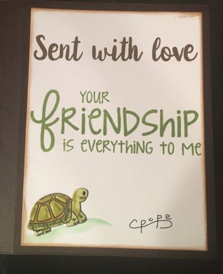 Inside of special friend
