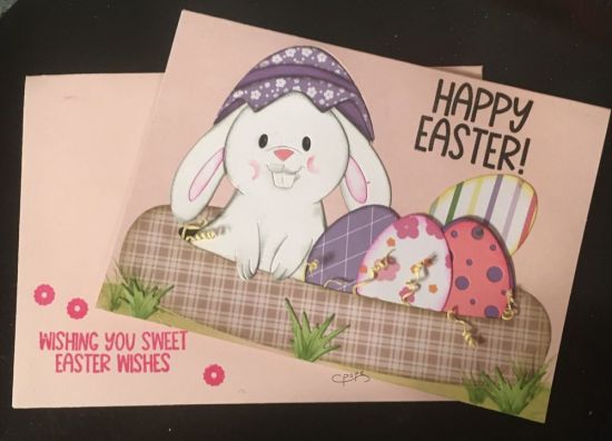 Happy Easter
Keywords: Bunny egg fold it